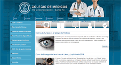 Desktop Screenshot of colmedicosantafe1.org.ar